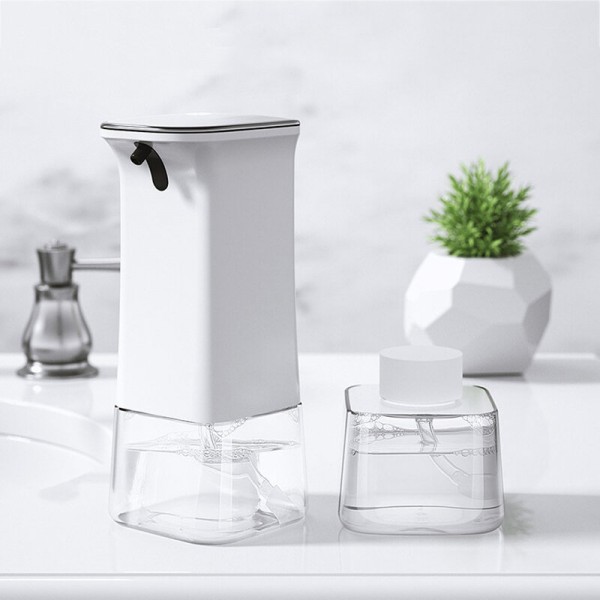 280ML Auto IR Inductive Touchless Foaming Liquid Soap Dispenser IPX4 Waterproof 0.25s Quick Sensing Hand Sanitizer Bubble Washer