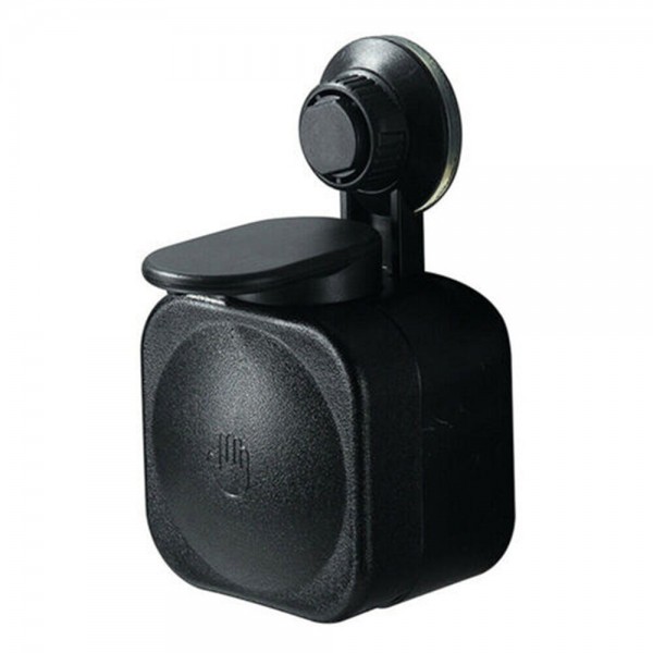  Wall-mounted Soap Dispenser Liquid Shampoo Lotion Hand-pushed Dispenser Bathroom Hand Washer - White