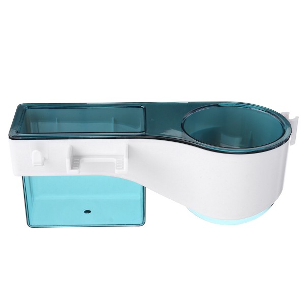 Hair Dryer Stand Holder Rack Shelf Wall Mounted Sticker Bath Storage - Blue