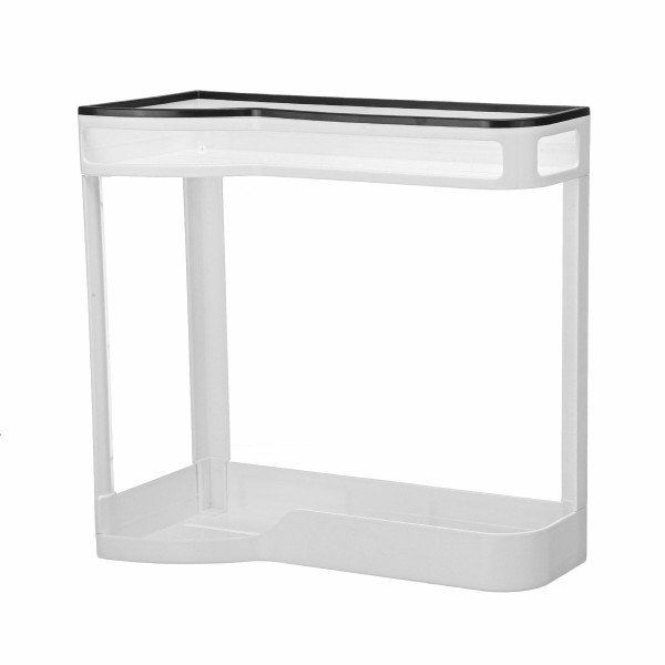 Drainable Wall Shelves High Capacity Storage Rack Bathroom Organizer Home Storage For Toilet Kitchen Bathroom - 1  Layer