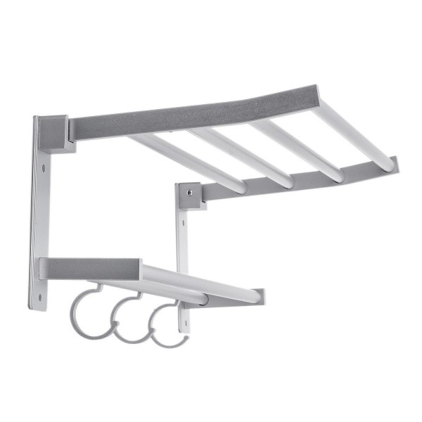 Towel Holder Aluminum Bath Kitchen Hanger Set Holder Bar Rail Towel Rack