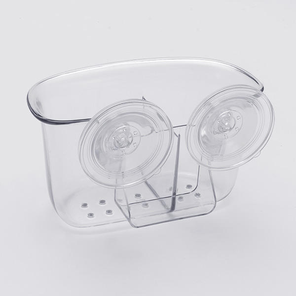 KC-FT88 Double Strong Vacuum Suction Cup  Storage Box Rack Bathroom Shelf Wall Stand Rack