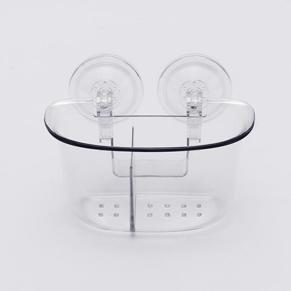 KC-FT88 Double Strong Vacuum Suction Cup  Storage Box Rack Bathroom Shelf Wall Stand Rack