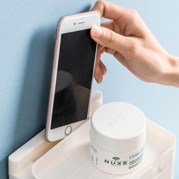 3 in 1 Waterproof Wall Mounted Bathroom Tissue Box Roll Issue Facial Tissue Dispenser Adhesive Hanging Cell Phon