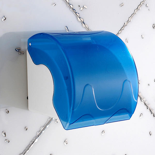 Wall Mounted Waterproof Paper Holder Bathroom Paper Roll Holder - Pink