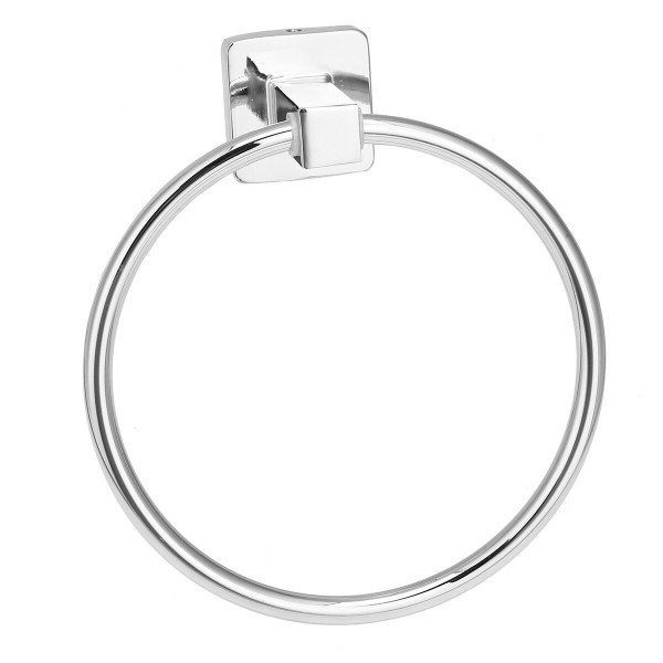 Stainless Steel Paper Tissue Holder Rack Hanger Towel Ring Wall Mounted Shelf - #1