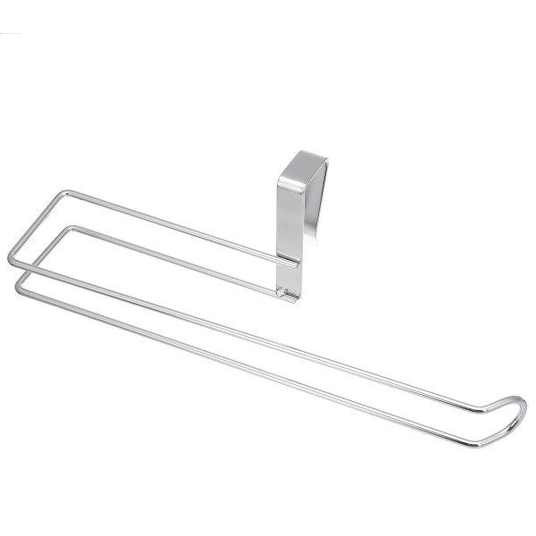 Under Cabinet Paper Roll Rack Shelf Towel Holder Stand Hanger Organizer Tool