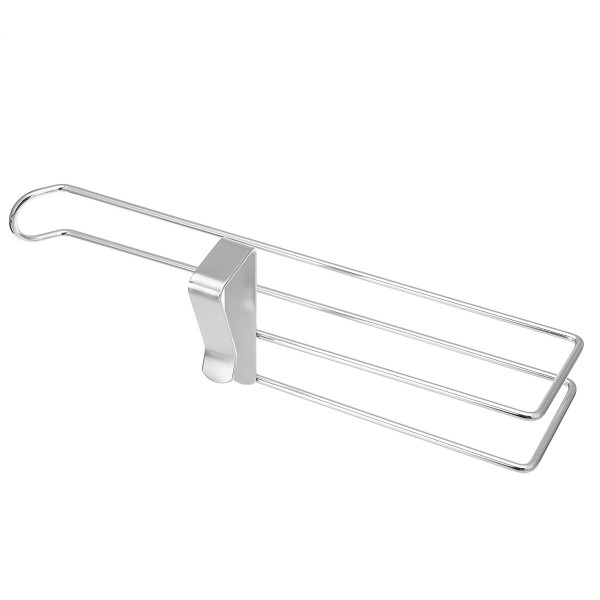 Under Cabinet Paper Roll Rack Shelf Towel Holder Stand Hanger Organizer Tool