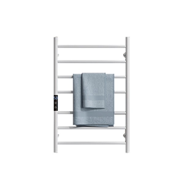 Stainless Steel Carbon Brazing Heating Towel Rack Waterproof Clothes Drying Rack Electric Towel Rack - Black US Plug