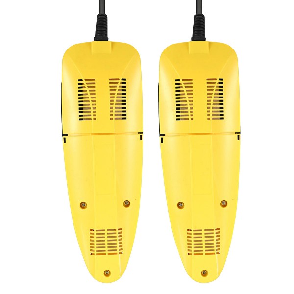20W 110V/220V Electric Shoe Dryer Foot Protector Boot Odor Deodorant Shoes Drier Heater - Black 110V US Plug