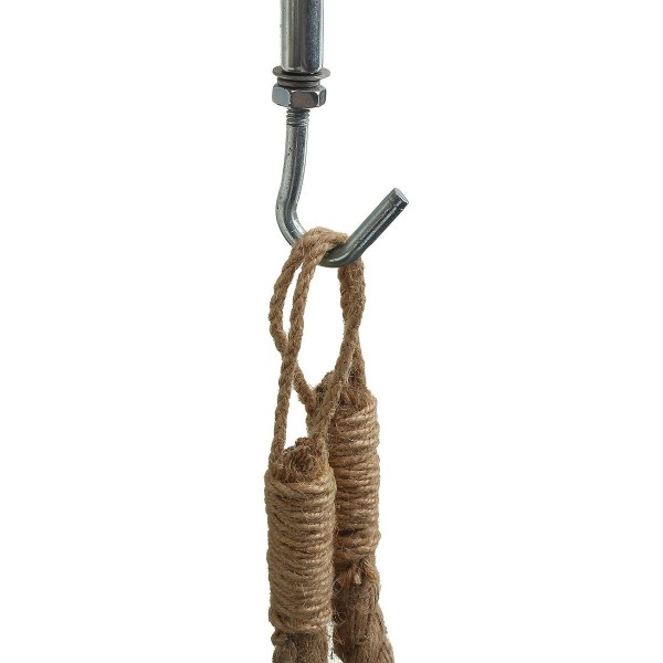 Industrial Towel Ring Holder Steampunk Hemp Rope Vintage Toilet Roll Tissue Holder 