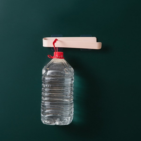 Towel Rack Towel Hanger Bath Towel Holder Wall Hanging Towel for Bathroom Shelf Storage Rack - White