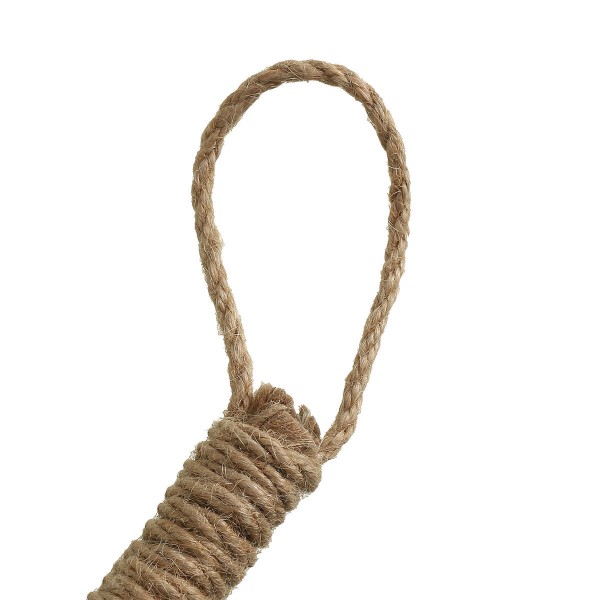 Industrial Towel Ring Holder Steampunk Hemp Rope Vintage Toilet Roll Tissue Holder 