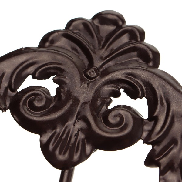 Stainless Steel Wall Mounted Bathroom Toilet Hand Towel Ring Holder - White