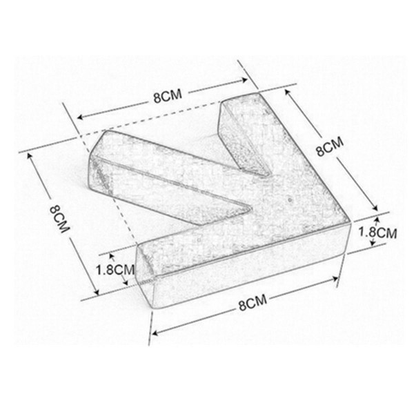 Arrow Shape Hook Clothes Rack Wall Mounted Hanger Home Decor - Green