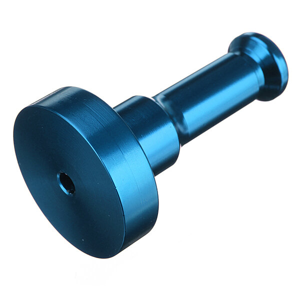 Space Aluminum Colored Single Hook Decorative Hanger - Purple