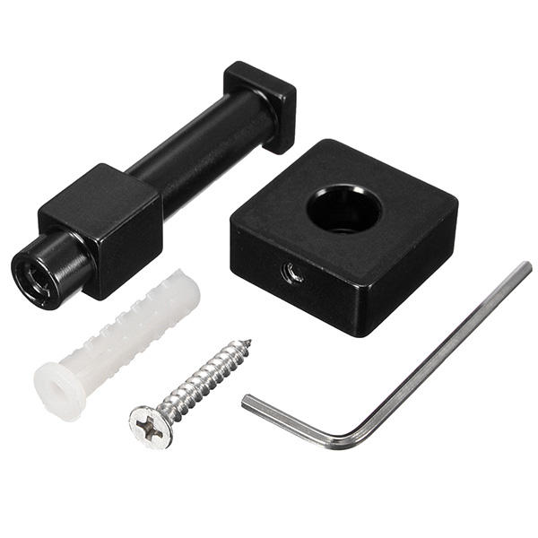 Multi-colors Space Alumimum Bathroom Towel Hook Clothes Hanger Holder - Green