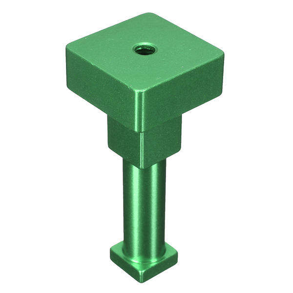 Multi-colors Space Alumimum Bathroom Towel Hook Clothes Hanger Holder - Green