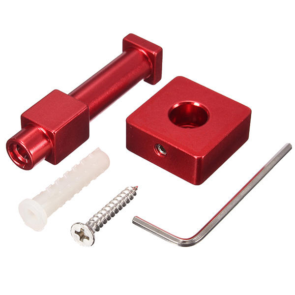 Multi-colors Space Alumimum Bathroom Towel Hook Clothes Hanger Holder - Green