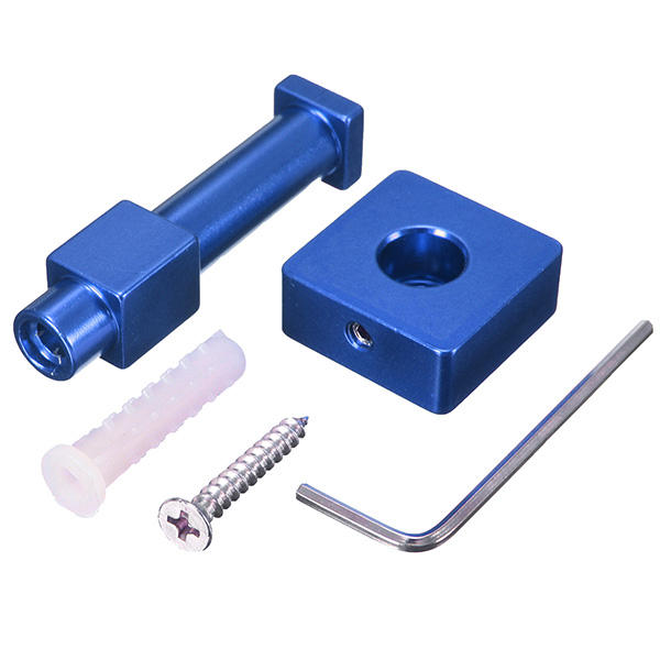 Multi-colors Space Alumimum Bathroom Towel Hook Clothes Hanger Holder - Green