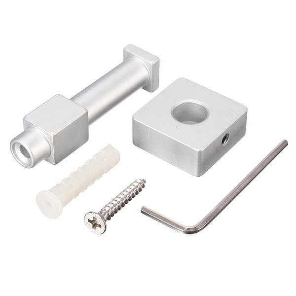 Multi-colors Space Alumimum Bathroom Towel Hook Clothes Hanger Holder - Green